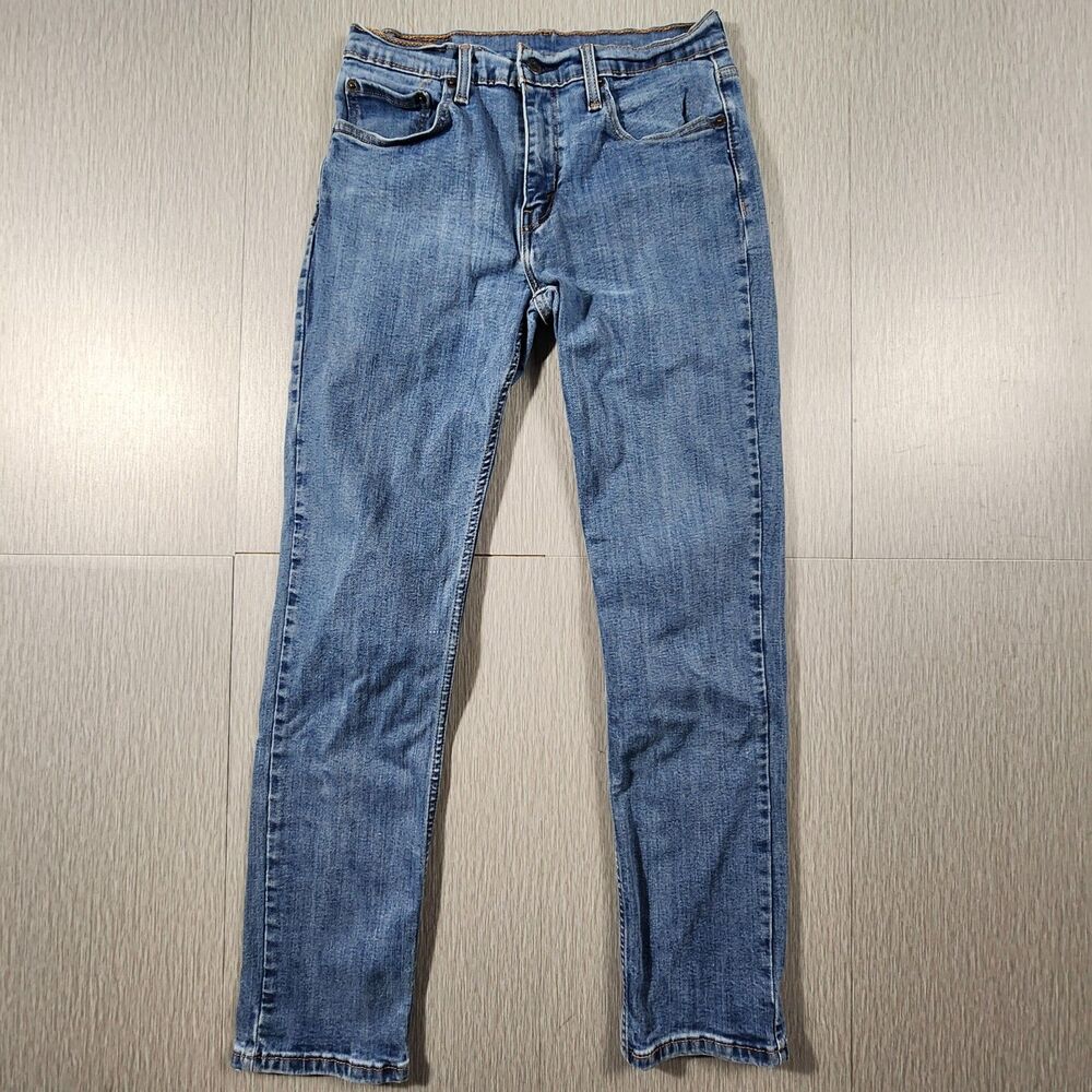 Levi's Jeans Men's 32x32 Blue 511 Slim Fit Straight Leg Medium Wash Denim